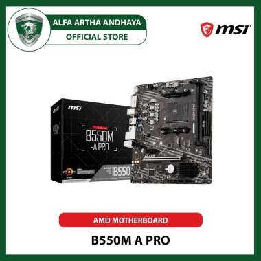 MSI MOTHERBOARD B550M A PRO HITAM
