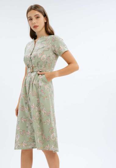 Minimal Maiya Dress Sage Green XL SAGE GREEN