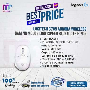 Logitech G705 Aurora Wireless Gaming Mouse Lightspeed Bluetooth G 705