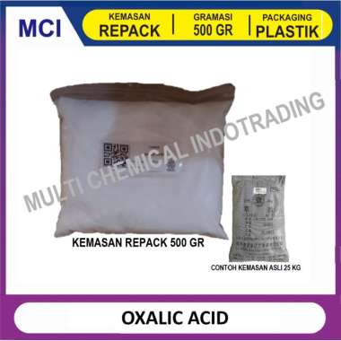 OXALIC ACID / ASAM OKSALAT / OXAL - REPACK 500 GR
