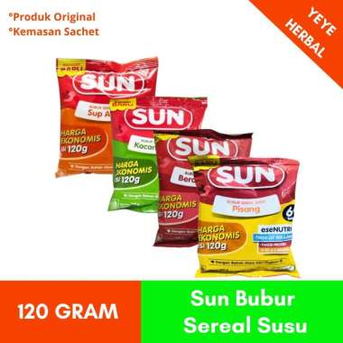 Sun Bubur Sereal Susu 120 Gram Pisang