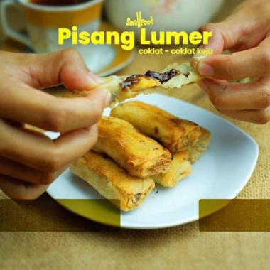 Isi 10 - Pisang Lumer Coklat/Coklat Keju Smallfood Frozen Food Coklat Keju