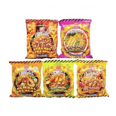 Best Wok EXPLODEZ - Spicy Instant Noodles - 1 bks EXTRA HOT