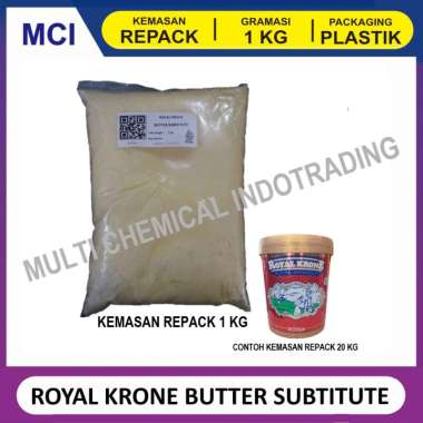 ROYAL KRONE KRON MENTEGA BUTTER SUBTITUTE PENGGANTI MENTEGA 1 KG
