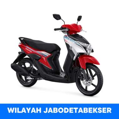 Yamaha Gear 125 Standard Sepeda Motor [OTR Jabodetabekser/ VIN 2025] Red Bogor