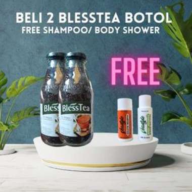 BLESSTEA BOTOL TEH HITAM ORTHODOX 110gr