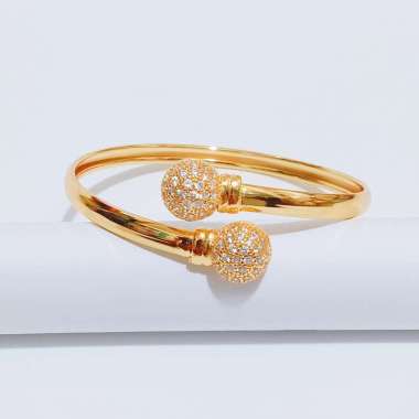 GBD07 Grosir Gelang Bangle Permata Gelang Fleksibel