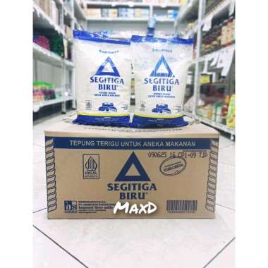 Tepung Terigu Segitiga Biru Ekonomis 1kg×12 Pcs 1 Dus