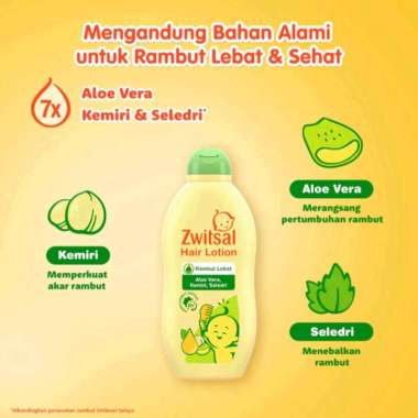 Zwitsal Baby Hair Lotion [200 mL]