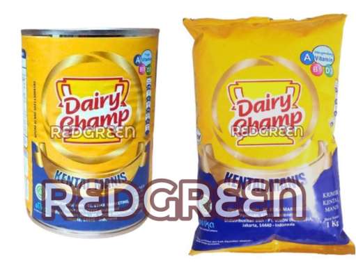 Susu Kental Manis Dairy Champ 1kg susukental manis dairy champ 1000grm BANTAL