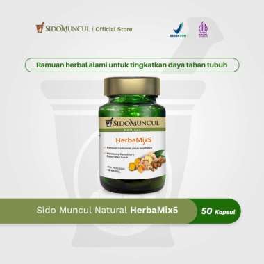 SIDOMUNCUL Natural Herba Mix5 - Ramuan Herbal Alami Daya Tahan Tubuh
