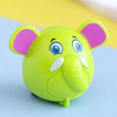 OEM ONE-M317 Mainan Anak Mobil Mini Pull Back Kartun Karakter Hewan / Maenan Mobil Mobilan Bentuk Bi