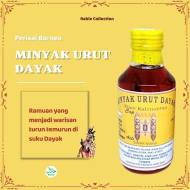 MINYAK URUT DAYAK KHAS KALIMANTAN BOTOL KACA BELI 1 GRATIS 1