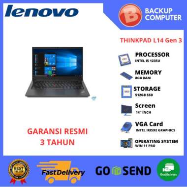 LAPTOP LENOVO THINKPAD L14 Gen 3 21C1008DID I5 1235U