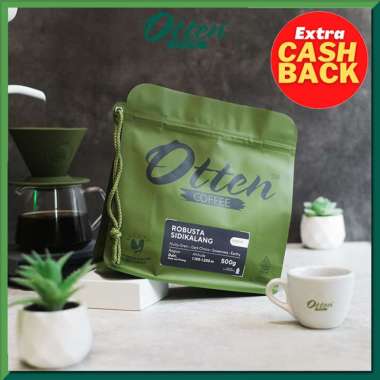 Kopi Robusta Sidikalang 500g - Biji / Bubuk Kopi Otten Coffee Medium