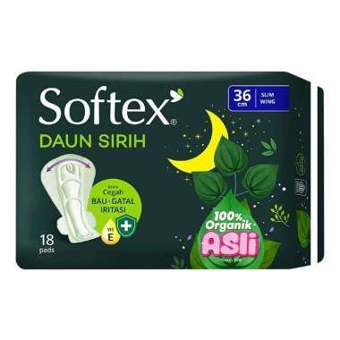 Promo Harga Softex Daun Sirih 36cm 18 pcs - Blibli