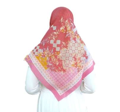 VC Jilbab Kerudung Khimar Hijab Motif Voal Premium Segiempat Jumbo 130 VM25
