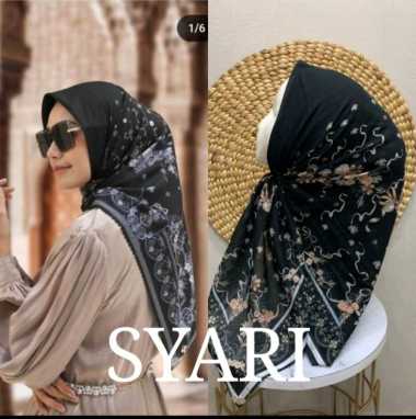 VC Jilbab Kerudung Khimar Hijab Motif Voal Premium Segiempat Jumbo 130 VM8