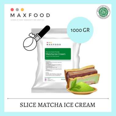 [1Kg] Bubuk Es Krim Potong Green Tea / Es Potong Matcha