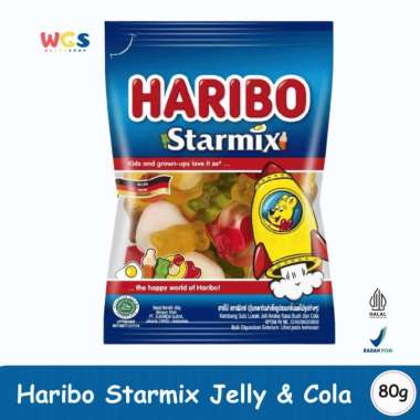 Permen Haribo Starmix 80 gr