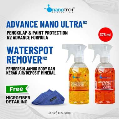 PAKET PEMBERSIH JAMUR BODY MOBIL MOTOR PERAWATAN - PENGKILAP & PAINT PROTECTION NANOTECH PROTECTION