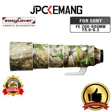 JPC KEMANG Lens Coat Sony FE 200-600mm f5.6-6.3 Easy Cover Lens Oak Mantel Lensa ORIGINAL True Timbe