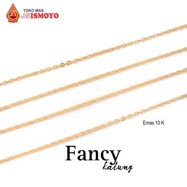 Kalung Emas Polos Fancy J5 Ismoyo