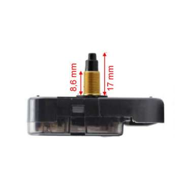 Sakana 12888 Mesin Jam Dinding 17mm