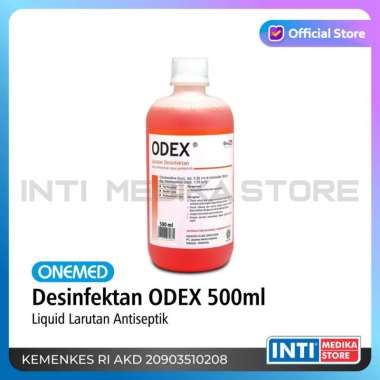 ONEMED - Disinfectant Liquid ODEX 500ml | Cairan Disinfektan Pembersih Instrument