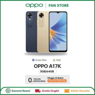 OPPO A17k Smartphone [3/64] Gold