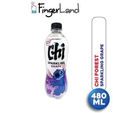 CHI FOREST Sparkling Water Grape Delight 480 Ml Air Soda Rasa Anggur