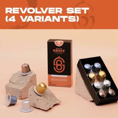 Quick Shot Coffee Capsule - Revolver MixVarian / Kopi Kapsul Nespresso