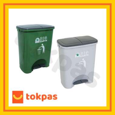 Tempat Sampah Multifungsi Kuat Awet Kapasitas Besar Tempat Sampah Injak Dengan Tutup Trash Bin Tong 