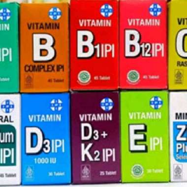VITAMIN IPI ISI 45 tabs Vitamin IPI B1 vitamin e