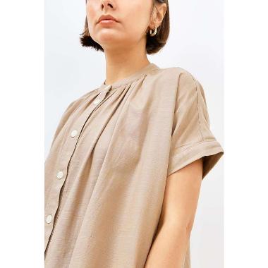 Sare Studio Obi Loose Dress in Khaki M