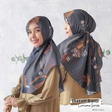 Hijabwanitacantik - Instan Baiti Curcuma | Hijab Instan | Jilbab Instan Aeru