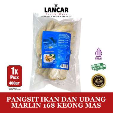 PANGSIT IKAN DAN UDANG MARLIN 168 500GR / KEONG MAS MARLIN 168 500GR