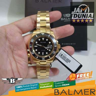 JAM TANGAN BALMER ORIGINAL 7918 BALMER B7918 JAM BALMER 7918 JAM BALMER B7918MG BALMER WATCH JAM TAN