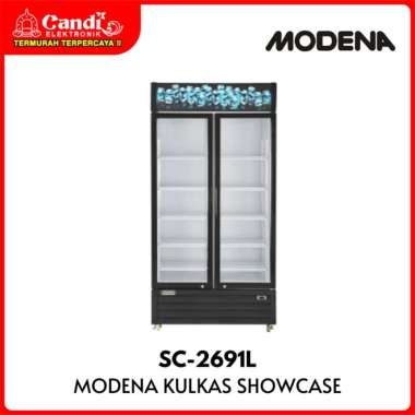 MODENA Showcase 2 Pintu 690 Liter SC-2691L