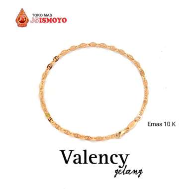 Gelang Emas Rantai Polos Valenci J5 Ismoyo