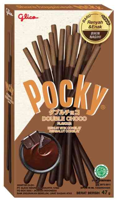 Promo Harga Glico Pocky Stick Double Choco 47 gr - Blibli