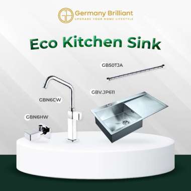 Germany Brilliant Paket Bundling Kitchen Sink Set - Eco