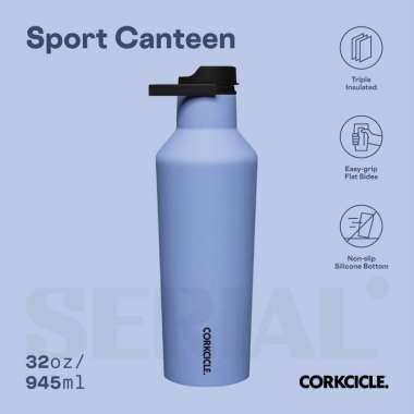 CORKCICLE® Series A Sport Canteen 32oz - Periwinkle