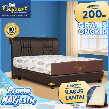 Elephant Springbed Set Crystal Komplit Set 180x200