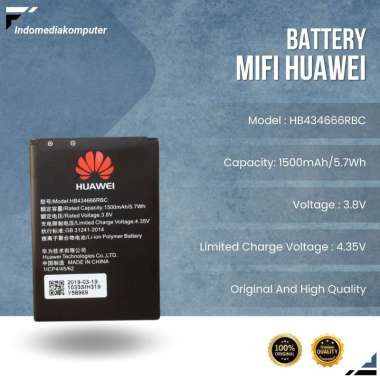 BATTERY MODEM MIFI HUAWEI