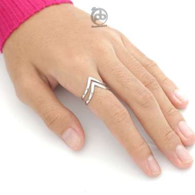 Cincin Wanita Perak Bali Silver Ring 925 Viviora 12