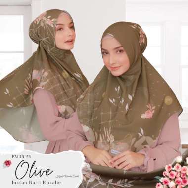 Hijabwanitacantik - Instan Baiti Rosalie Series | Hijab Instan Olive