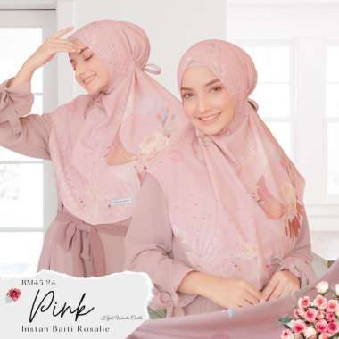 Hijabwanitacantik - Instan Baiti Rosalie Series | Hijab Instan Pink
