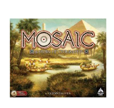 Mosaic A Story of Civilization Sphinx Board Game