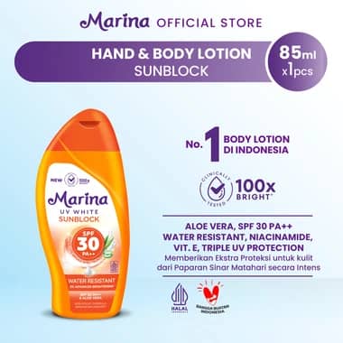 Marina HBL UV White Sunblock [85 ml]